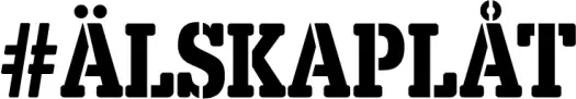 #ÄLSKAPLÅT logga